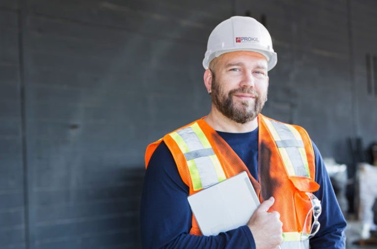 Prokil damp engineer in hard hat